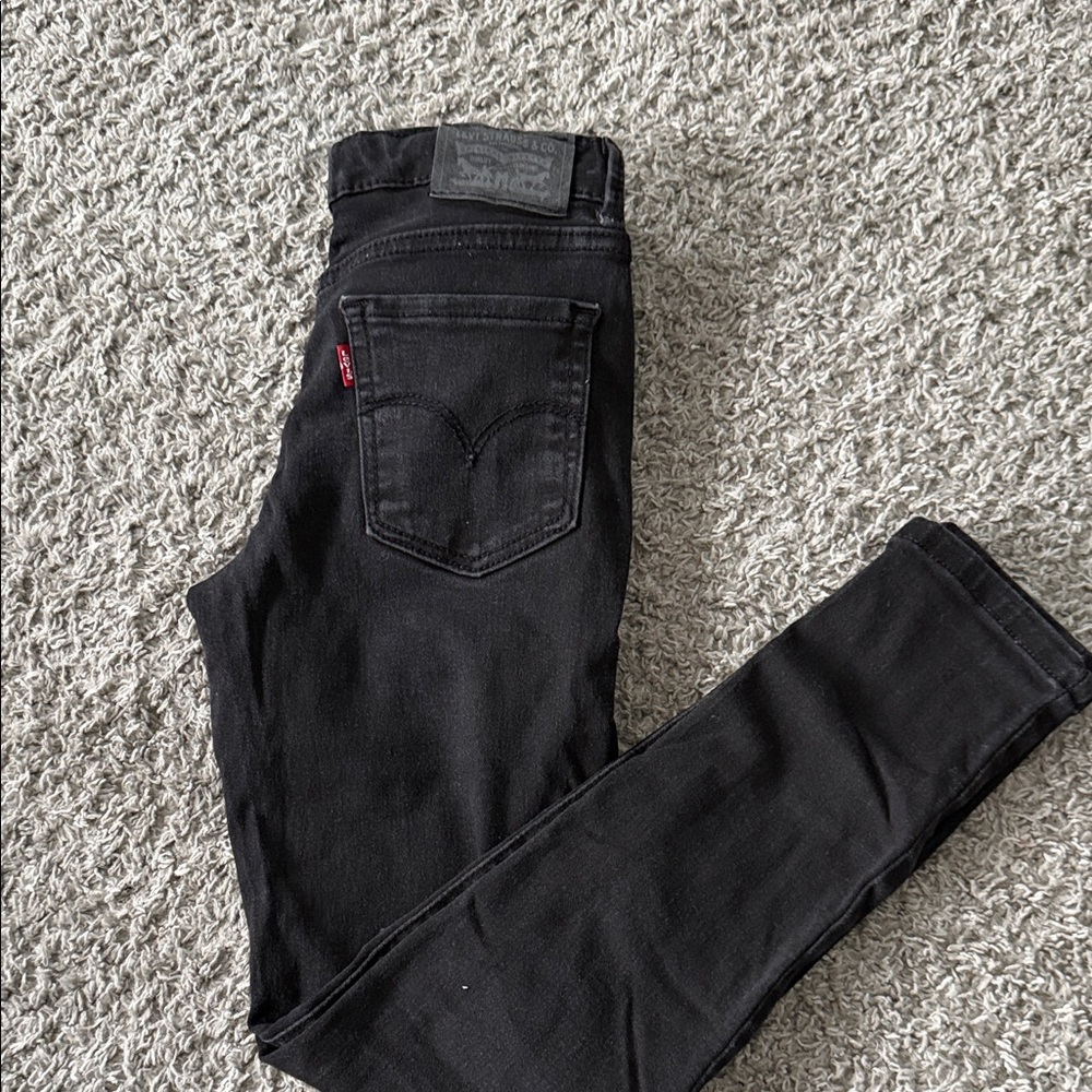 Levi's Girls Black Jeans